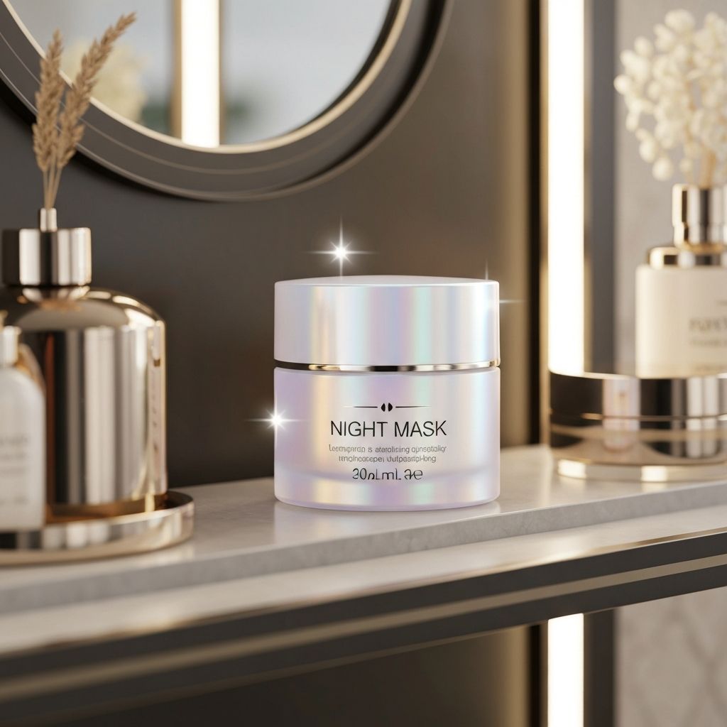 Masque nuit opalescent